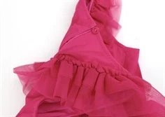 Name It pink peacock tyl kjole